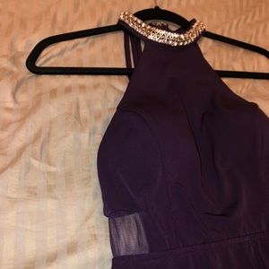 purple Speechless prom dress